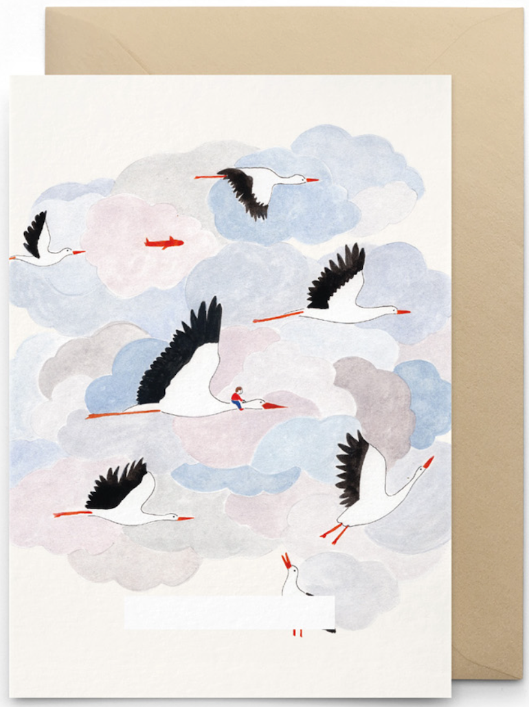 CARD STORKS (コウノトリのカード)