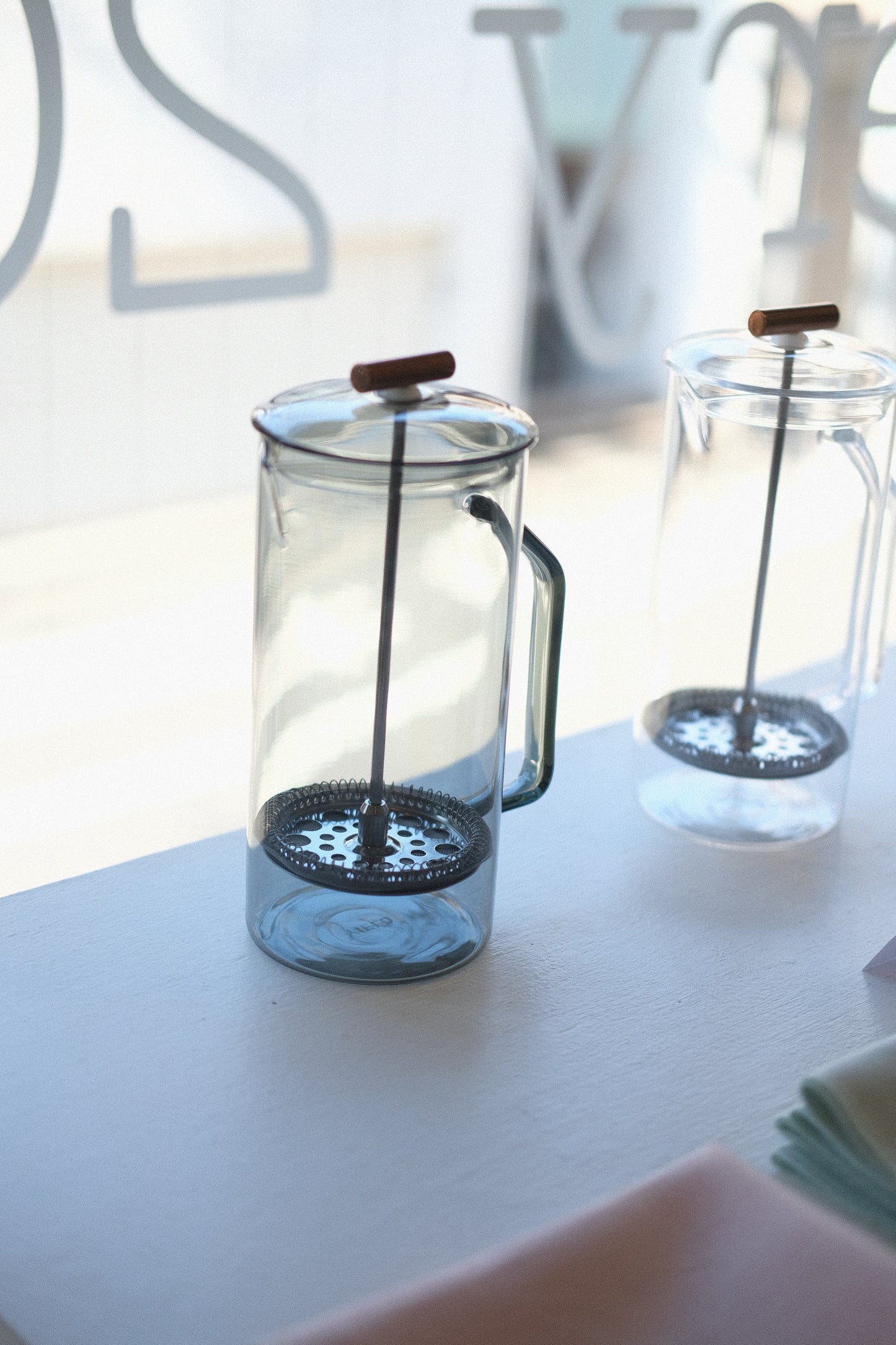 Glass French Press-Gray (フレンチプレス グレー)