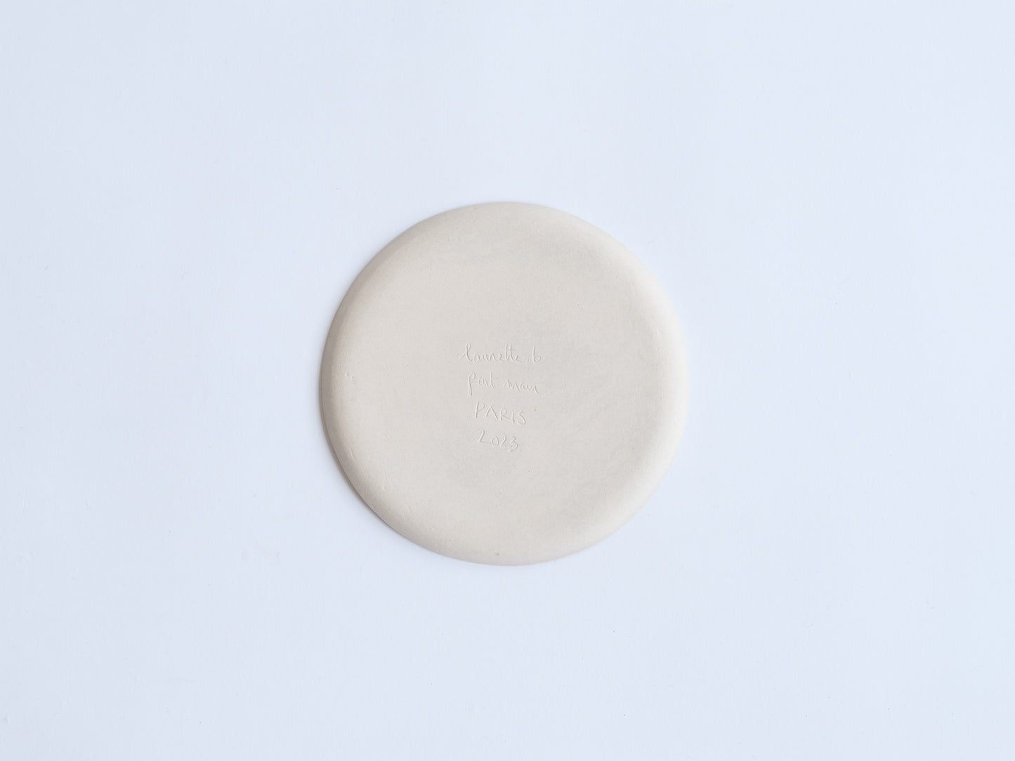 Small plate Tanned Brown