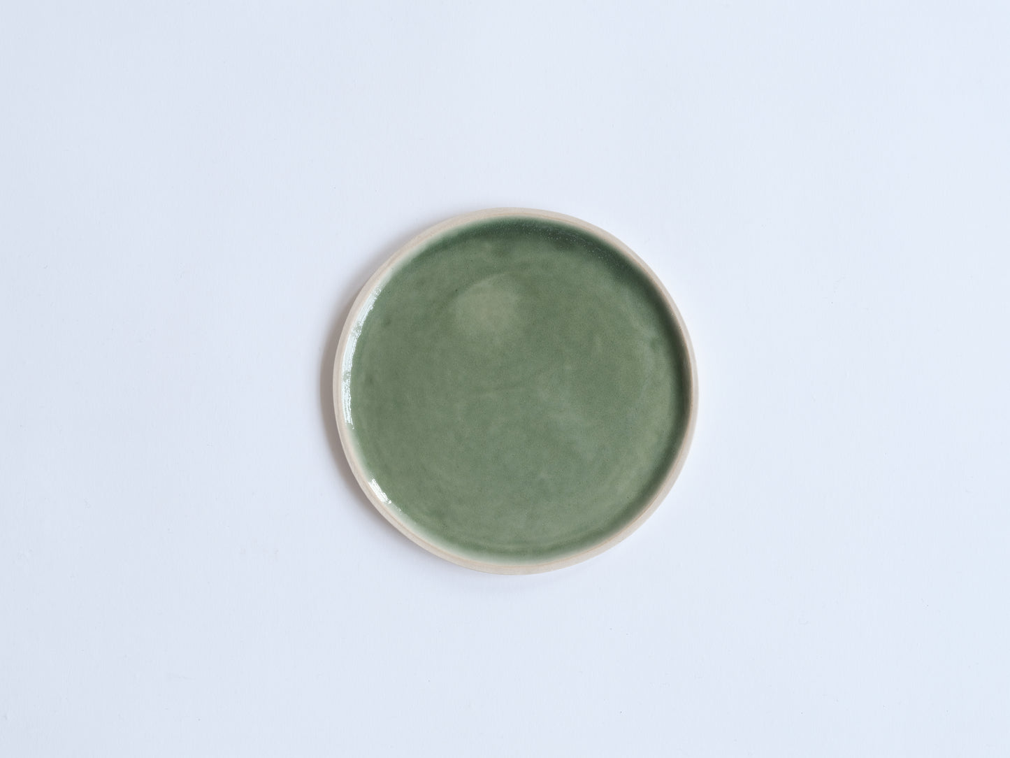Small plate Green jade